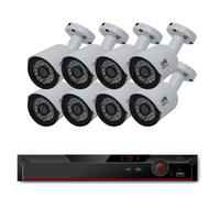 8CH DVR 4K Bullet Camera Kit (4/8)