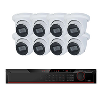 24CH NVR-PRO 4K Dome Camera Kit (8/12/16/24)